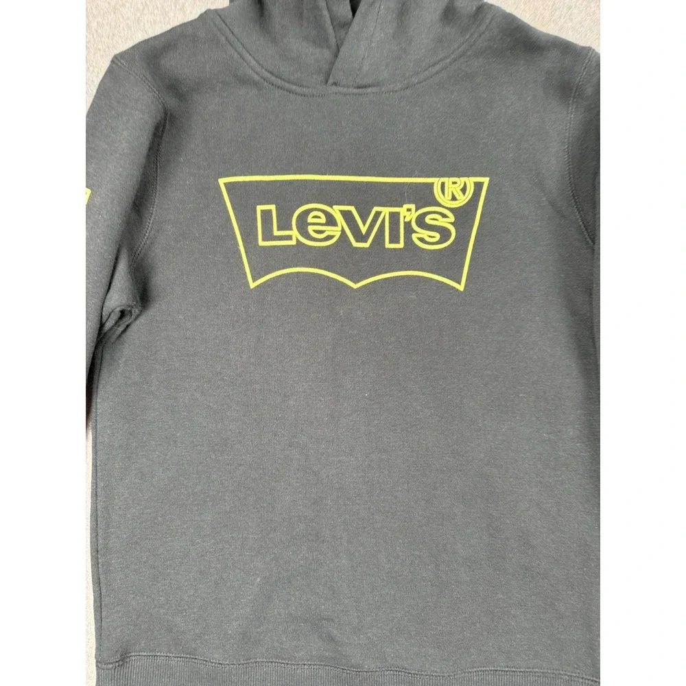 Levi's x Star Wars Hoodie Boys Kids Size Medium Hooded Sweatshirt Black NWT Rare